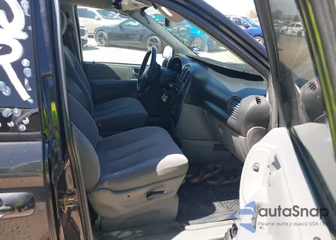 2007 Dodge Caravan Sxt из США, поврежденный, VIN 1D4GP45R37B143714